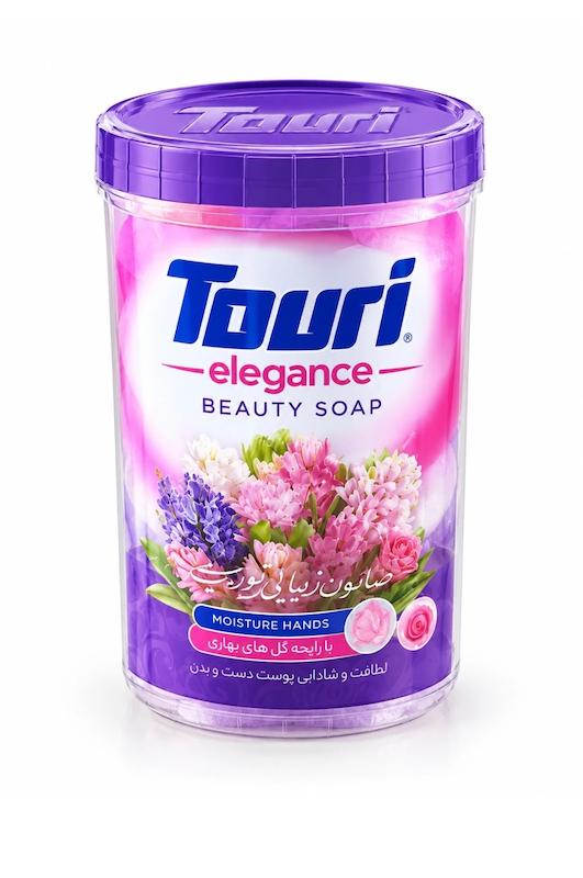 صابون لباس‌شویی و مراقبت از دست توری مدل Elegance (Touri Elegance Beauty Soap)