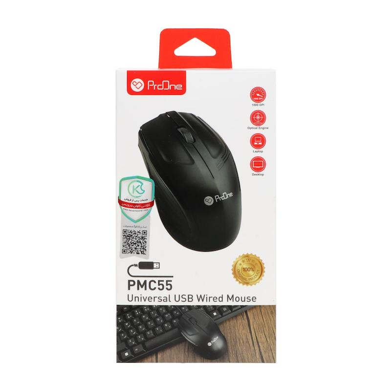 ماوس باسیم ProOne مدل PMC55 - مشکی