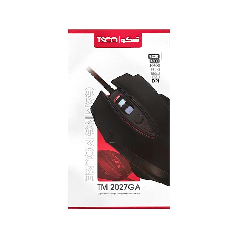 ماوس باسیم گیمینگ TSCO مدل TM 2027GA - مشکی