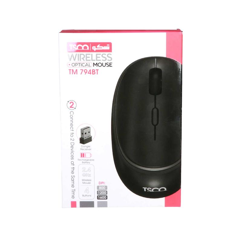 ماوس بی سیم TSCO مدل TM 794BT - مشکی