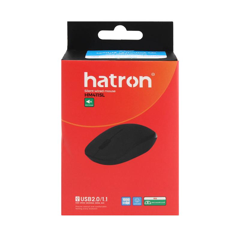 ماوس باسیم Hatron مدل HM411SL - مشکی