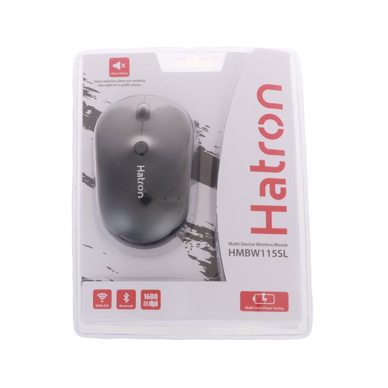 ماوس بی سیم Hatron مدل HMBW115SL - مشکی