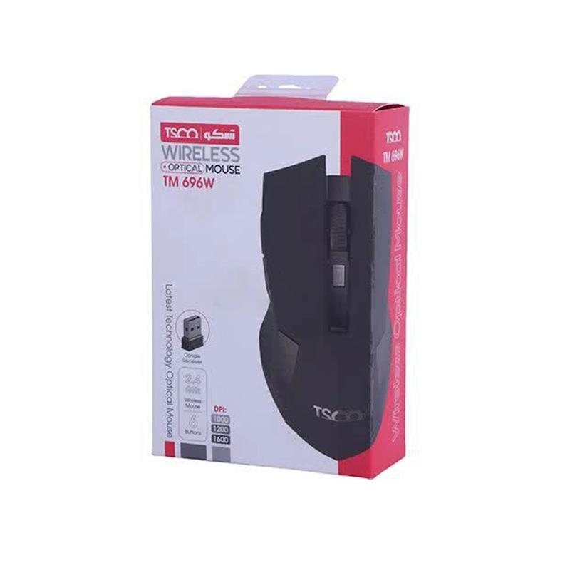 ماوس بی سیم TSCO مدل TM 696W- مشکی