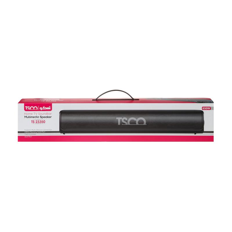 اسپیکر پرتابل ساندبار TSCO 10w مدل TS 23350 - مشکی