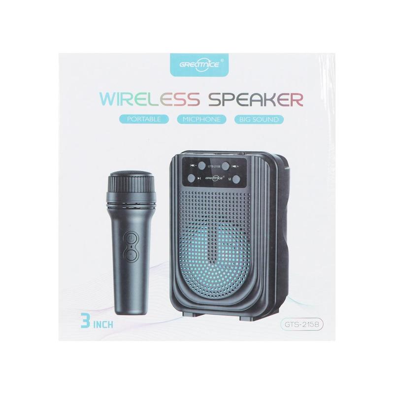 اسپیکر بی سیم GreatNice مدل GTS-2158 - مشکی
