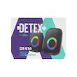اسپیکر دوتکه رومیزی +DETEX مدل DS916 - مشکی