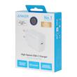 شارژر دیواری فست تک پورت ANKER مدل A2347G21 با توان 20W و تکنولوژی IQ3 - سفید (گارانتی 18ماهه شرکتی)