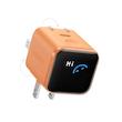 شارژر دیواری فست تک پورت ANKER مدل A121DPO1 Nano Charger Foldable 180° 45W - نارنجی 