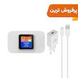 مودم همراه Naztech 4G-LTE مدل Jet 2 - سفید (دو سیم کارت)