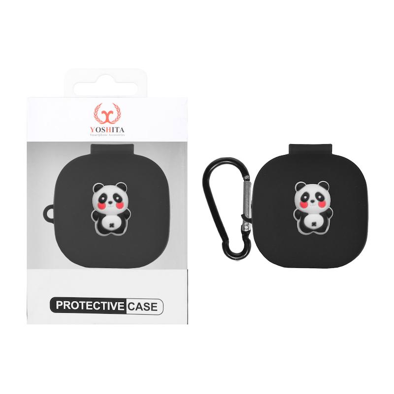 کاور ایرفون سیلیکونی Yoshita عروسک برجسته QCY T13 - طرح 310 (پک دار)