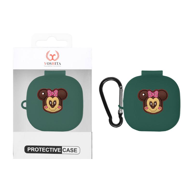 کاور ایرفون سیلیکونی Yoshita عروسک برجسته QCY T13 ANC - طرح 3166 (پک دار)