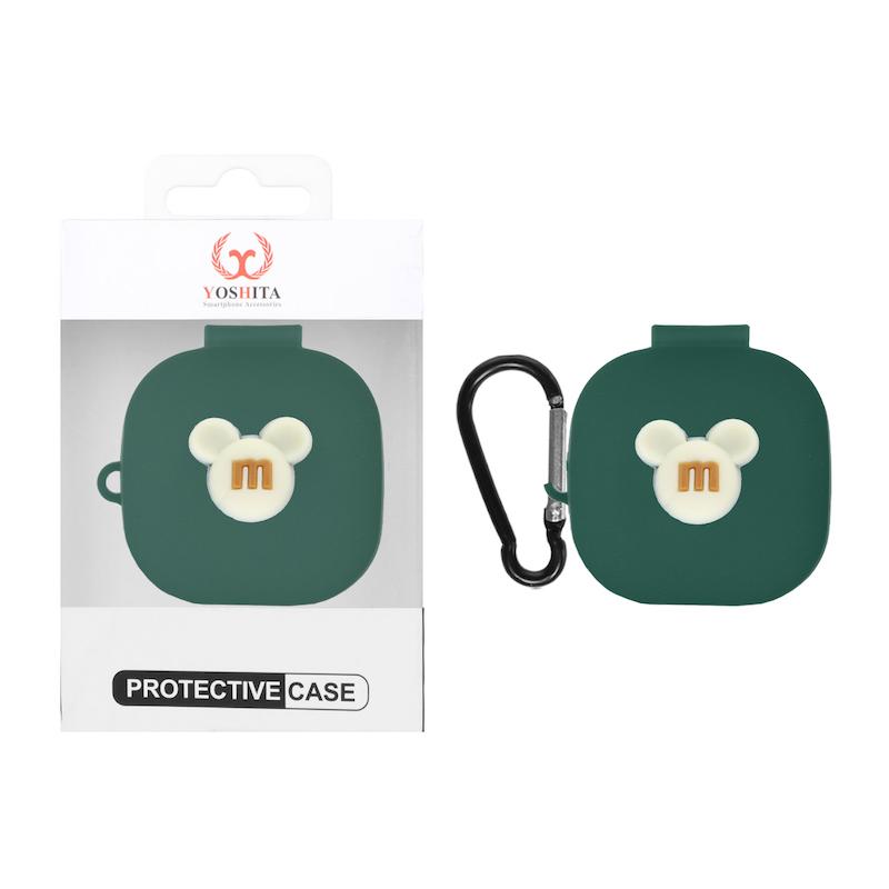 کاور ایرفون سیلیکونی Yoshita عروسک برجسته QCY T13 ANC - طرح 3167 (پک دار)