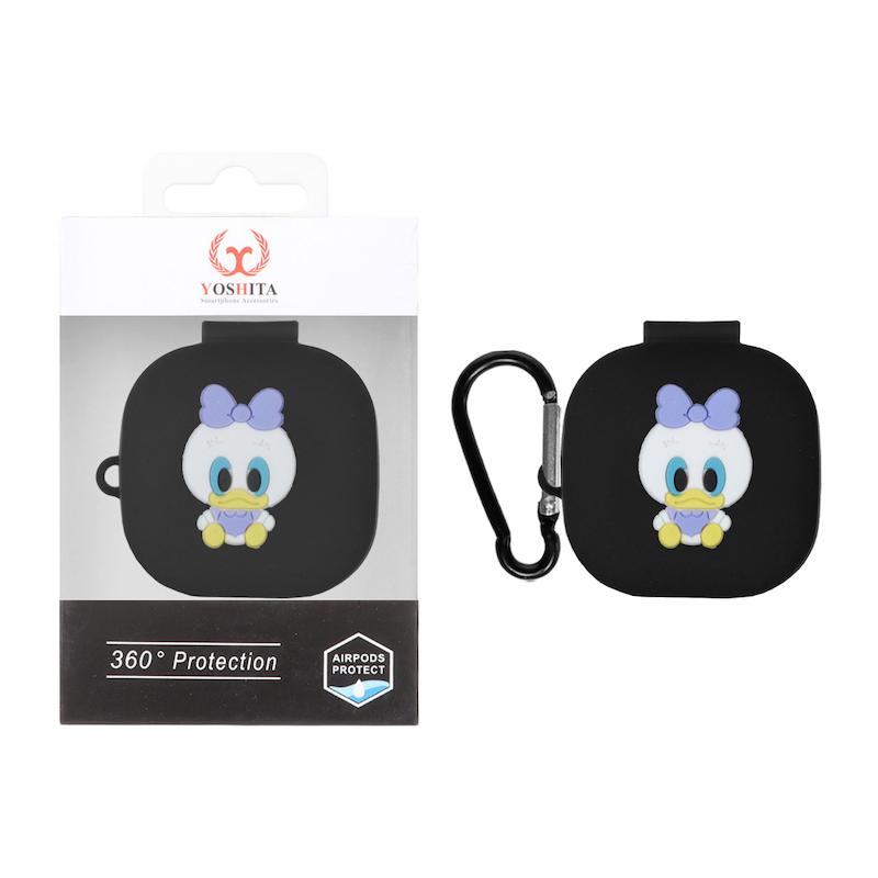 کاور ایرفون سیلیکونی Yoshita عروسک برجسته QCY T13 ANC - طرح 139 (پک دار)