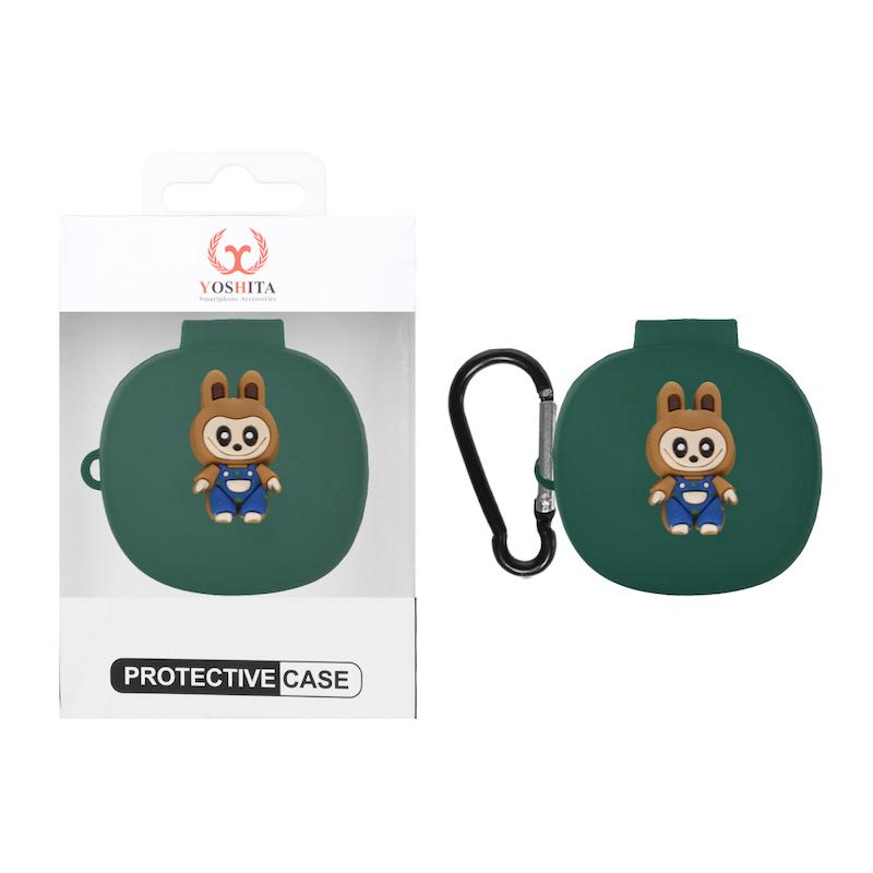 کاور ایرفون سیلیکونی Yoshita عروسک برجسته QCY T13X - طرح 266 (پک دار)