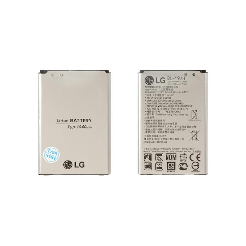 باتری موبایل LG مدل K4 2016 BL-49JH با ظرفیت 1940mAh (گارانتی 12 ماهه MAX)