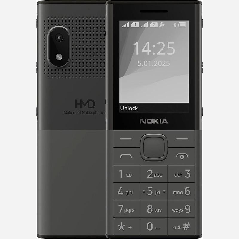 گوشی موبایل Nokia مدل 150-2025 دو سیم‌ کارت - خاکستری تیره (مونتاژ ایران)