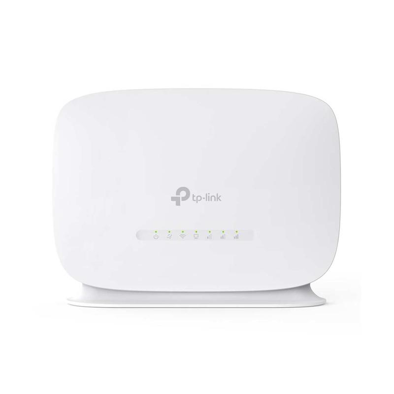 مودم روتر 4G LTE بی سیم TP-Link 300Mbps مدل TL-MR105 - سفید (36 ماهه پارس ارتباط)