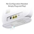 مودم روتر 4G LTE بی سیم TP-Link 300Mbps مدل TL-MR105 - سفید (36 ماهه پارس ارتباط)