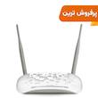 مودم روتر ADSL2 PLUS بی سیم TP-Link مدل TD-W8961N - سفید (گارانتی 36 ماهه پارس ارتباط)