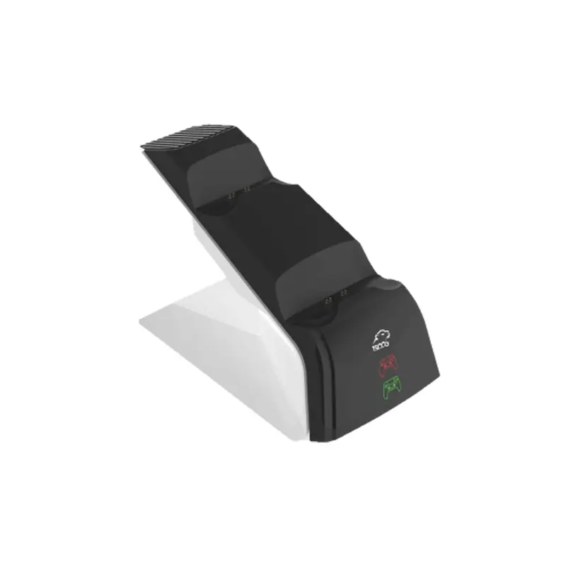 استند و شارژر دسته بازی TSCO PS5 مدل TGC16 - مشکی سفید (گارانتی 18 ماهه تسکو)