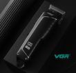 ماشین اصلاح حجم زن حرفه ای مناسب مو سر و صورت و بدن VGR-683 ا PROFESSIONAL HAIR TRIMMER VGR-683