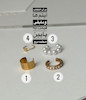 ایرکاف-گوشواره یاس(تفکیکی)