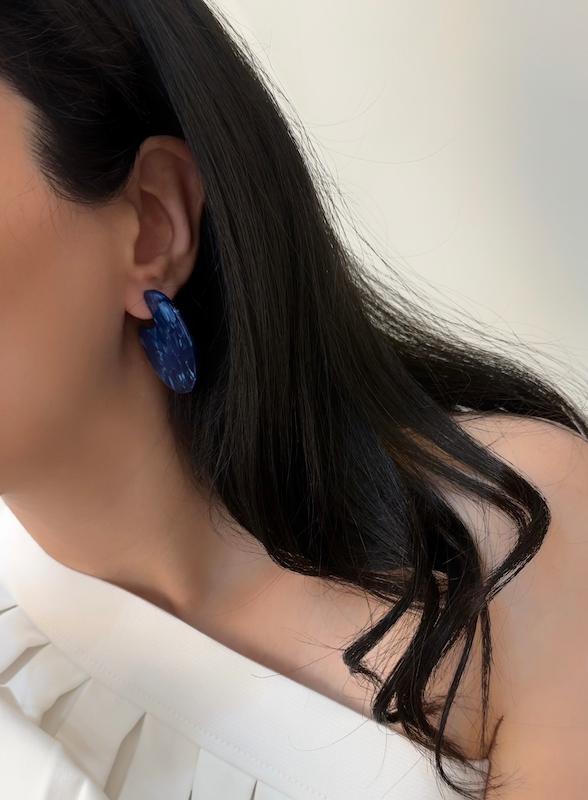 گوشواره آبنباتی بلوبری