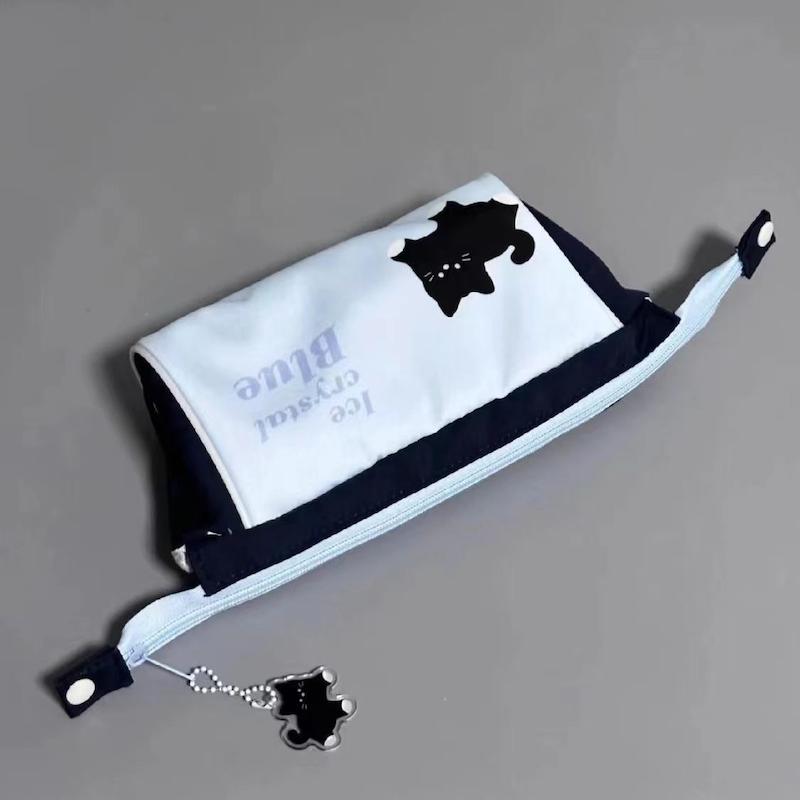 جامدادی گربه / آبی 