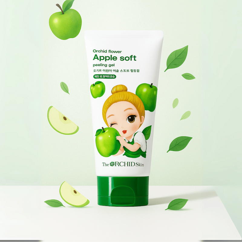 ژل لایه بردار ارکید با رایحه سیب