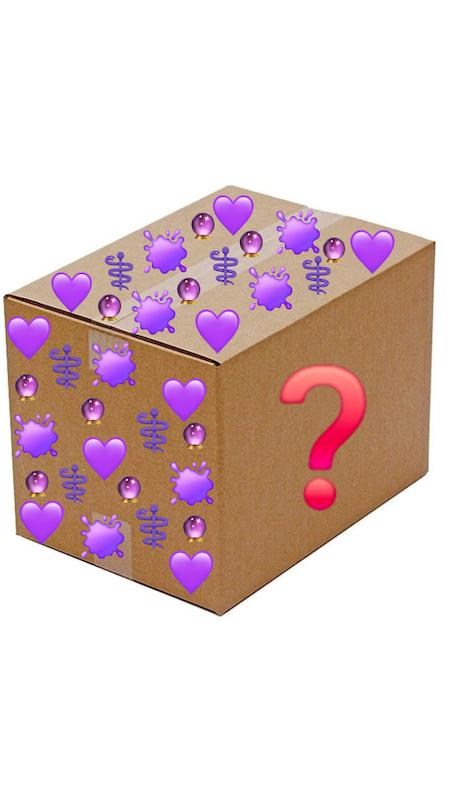 جعبه شانسی BTS بنفش💜