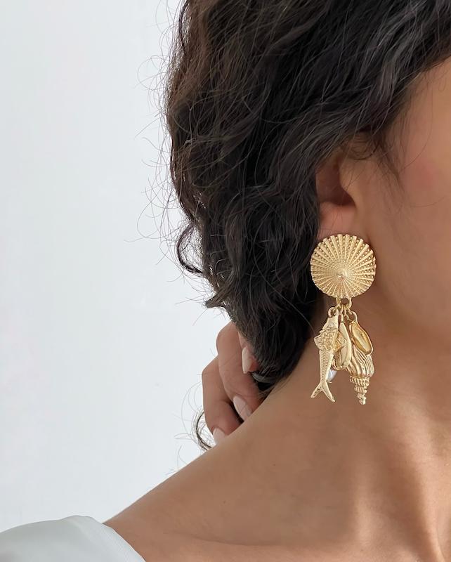 گوشواره تابستونی ۴ آویز