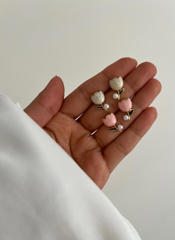 گوشواره لاله مینیمال