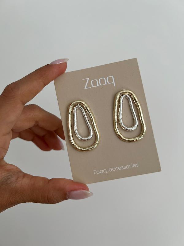 گوشواره دو اشک دو رنگ