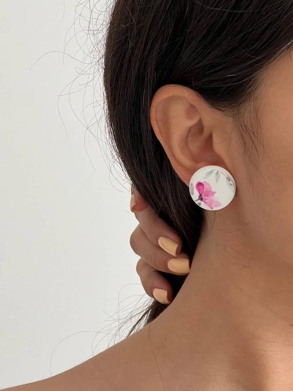 گوشواره دستساز طراحی شده