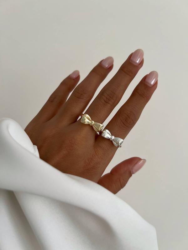 انگشتر پاپیون کوچک