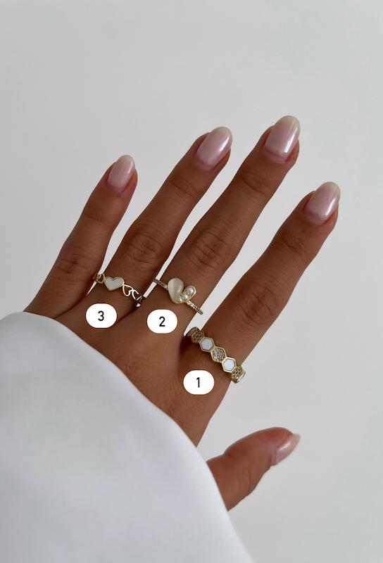 انگشترهای صدفی