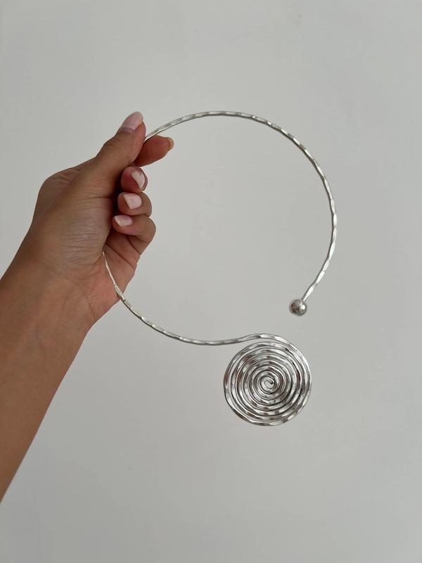 طوق برنج حلزونی