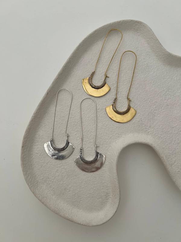 گوشواره برنج بلند