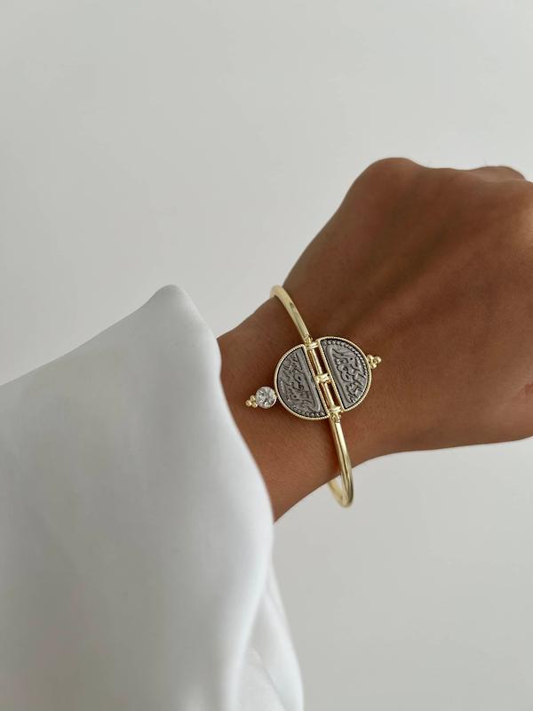 بنگل سکه دو تکه