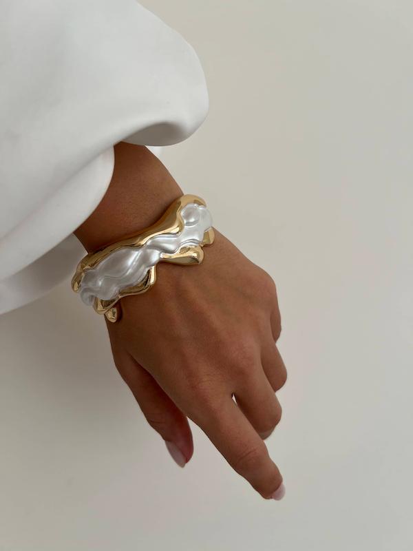 بنگل فشن دفرمه دو رنگ