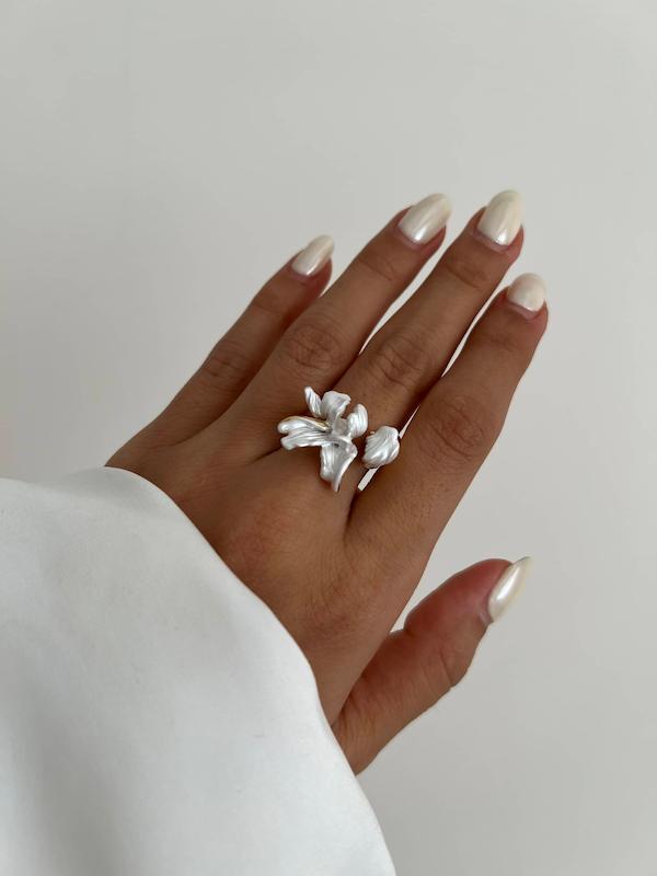 انگشتر فشن گل دفرمه