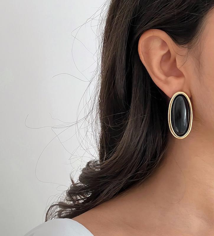 گوشواره بیضی کشیده