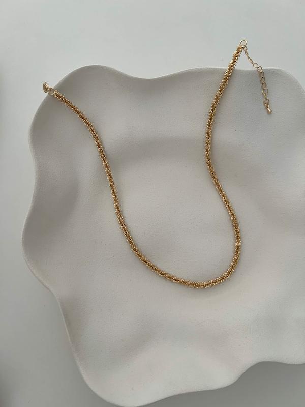 گردنبند خاویاری گلد