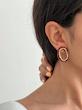 گوشواره loop و حلقه گلد