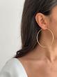 گوشواره حلقه‌ای ساده