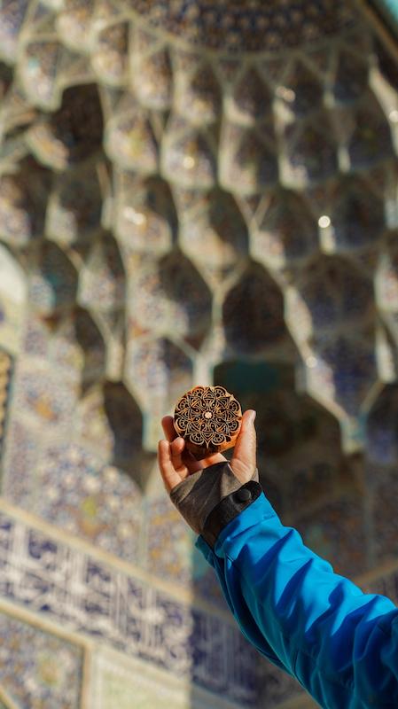 مهر کلمپه طرح حوض ماهی زاکرفت