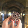 مهر کلمپه چوبی طرح میخک زاکرفت
