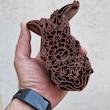قالب قلمکاری طرح جامه دران