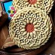نتیجه ی خمیر مهر کلمپه طرح پسته