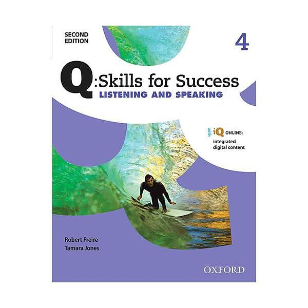 Q Skills for Success 2nd 4 Listening and Speaking+CD چاپ سیاه و سفید